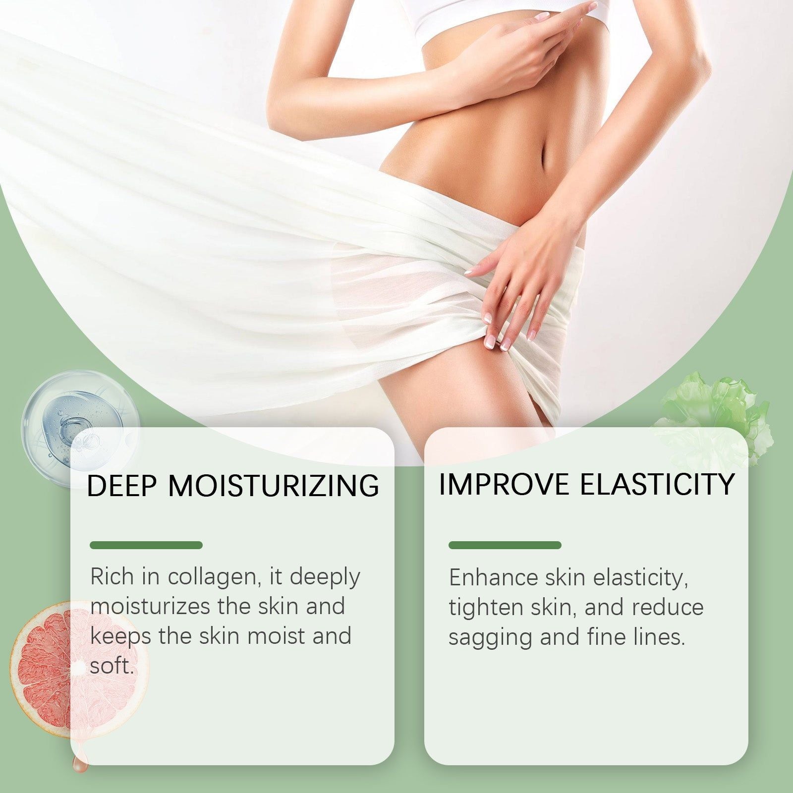 Collagen Body Lotion, Moisturize and Lighten, Hydrating Skin, Anti-Aging, Nourishing ,150g