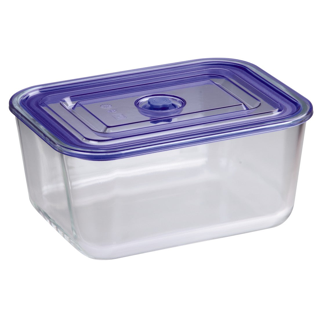 XAVAX 111531 Oven Dish/Food Storage Set made of Glass, 2 pcs., angular, 1500 ml, 3050 ml