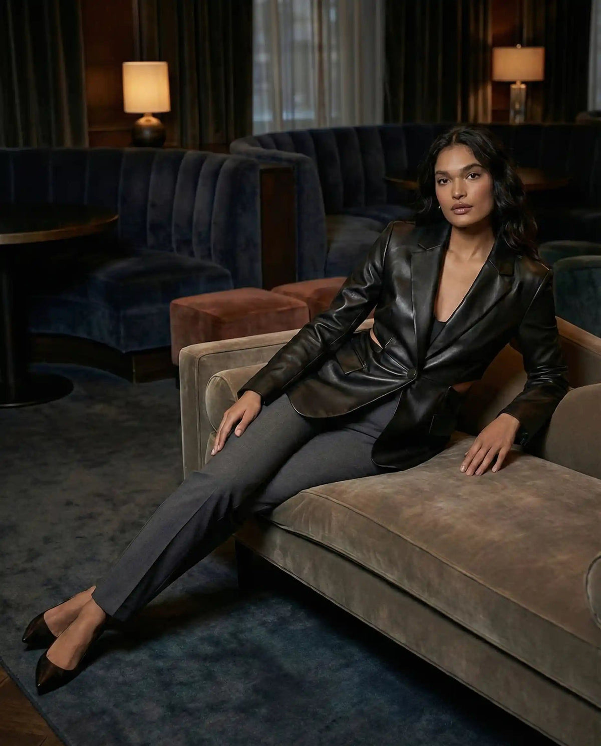 Ellen Tracy Grey Pants