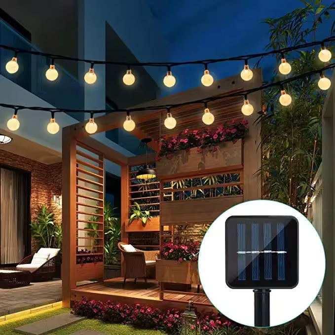 Solar Fairy Lights (20–100 LED)