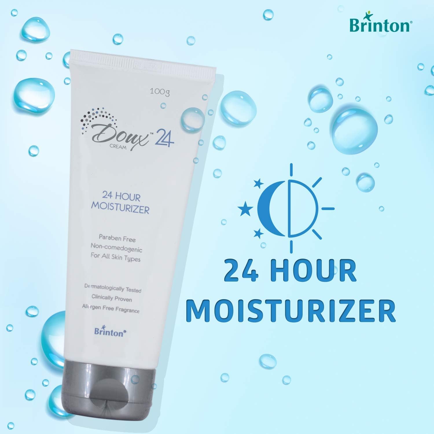 Brinton Doux 24 Hour Moisturizer Cream 100 g