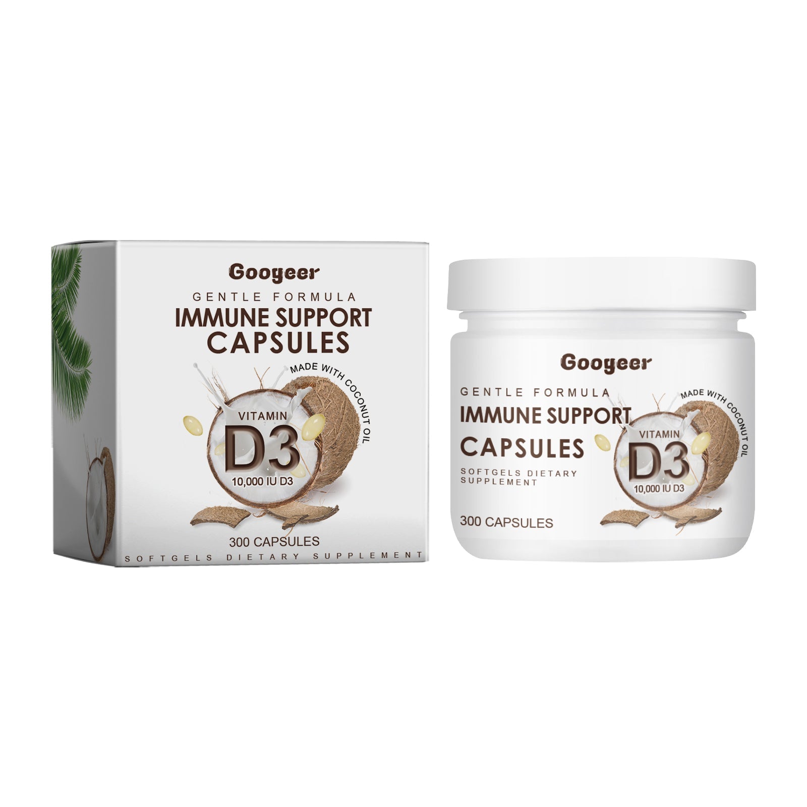 Boost Your Immunity, Daily Immune Support Capsules for Vitality and Health ,300capsules