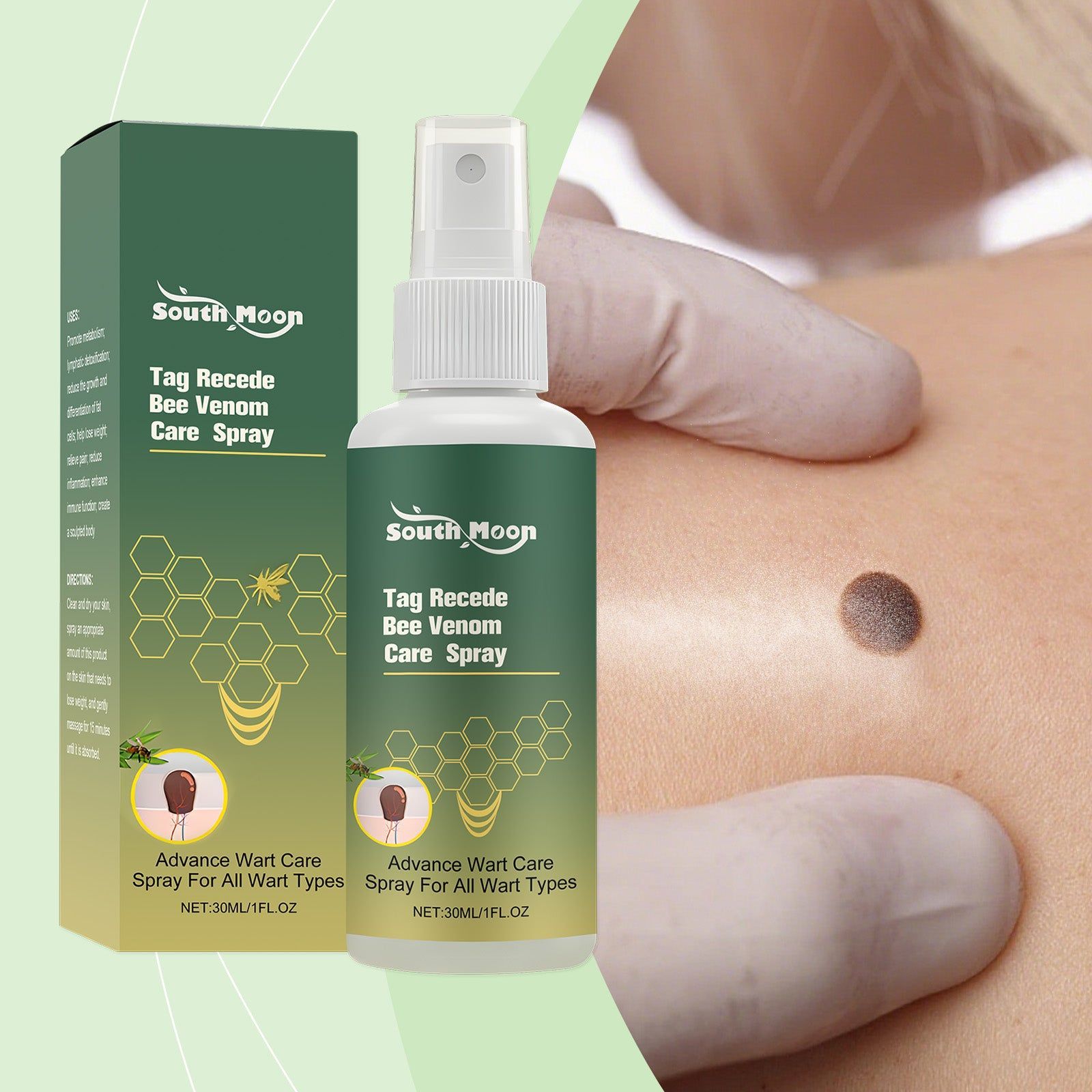 Bee Venom Skin Care Spray, Hydrating, Soothing, Natural Moisturizer ,30ml