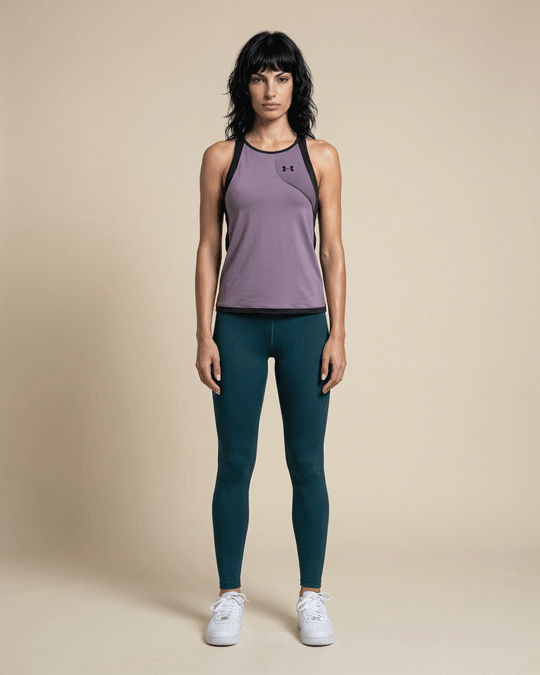 Under Armour Greyish Purple Training Tank