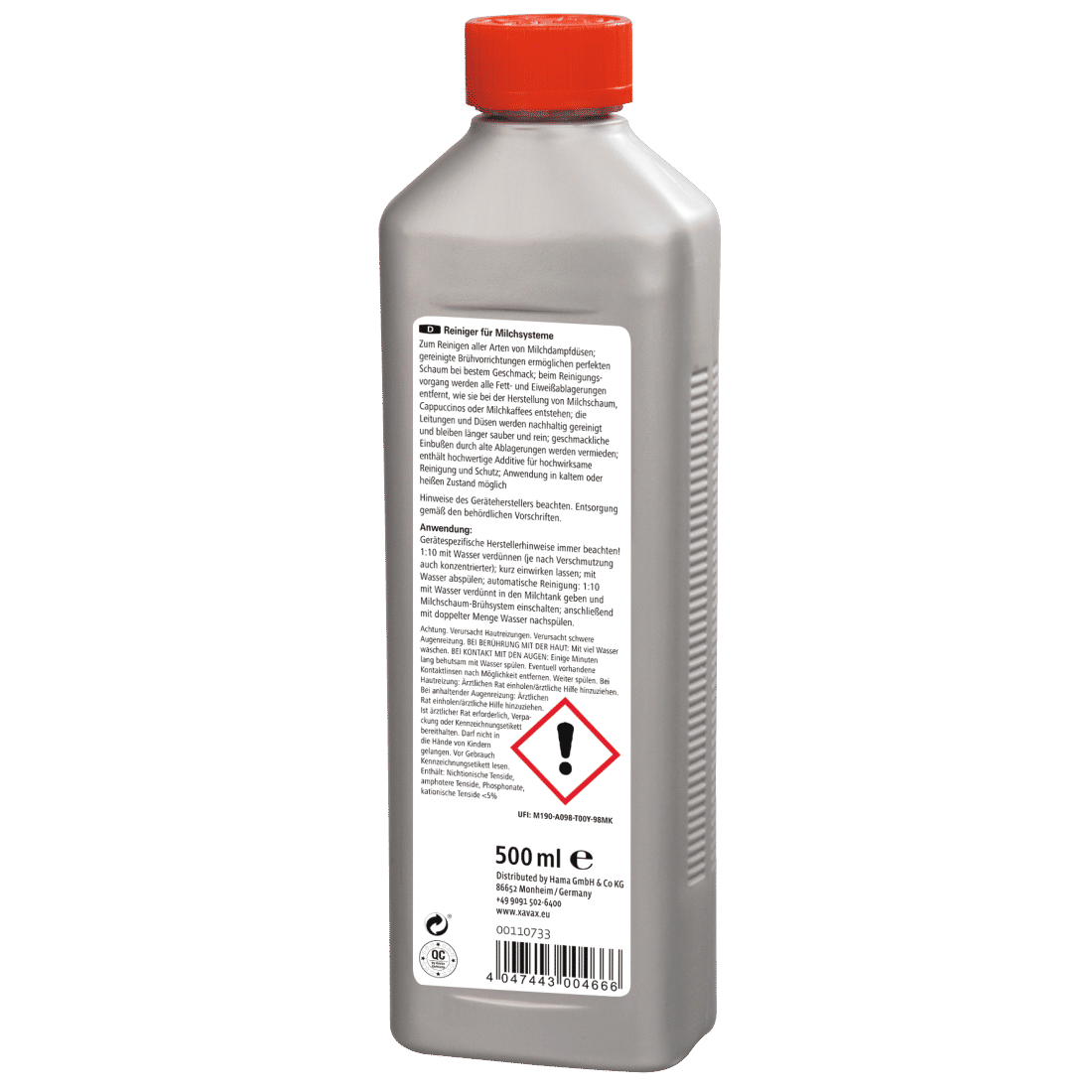 Cleaner for milk froth brewing devices-110733