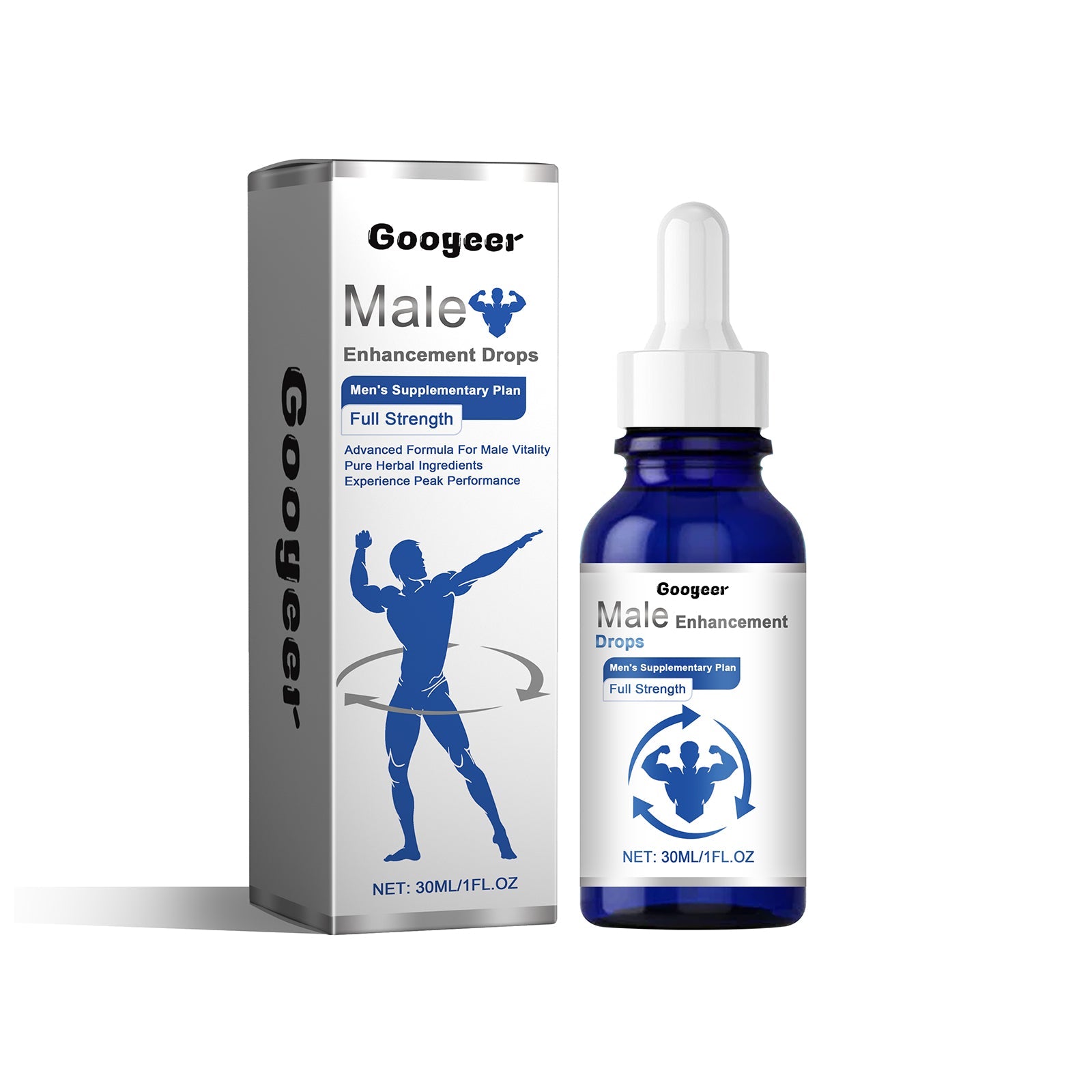 Boost Male Performance with Natural Body Care Drops, Enhance Energy & Confidence ,30ml