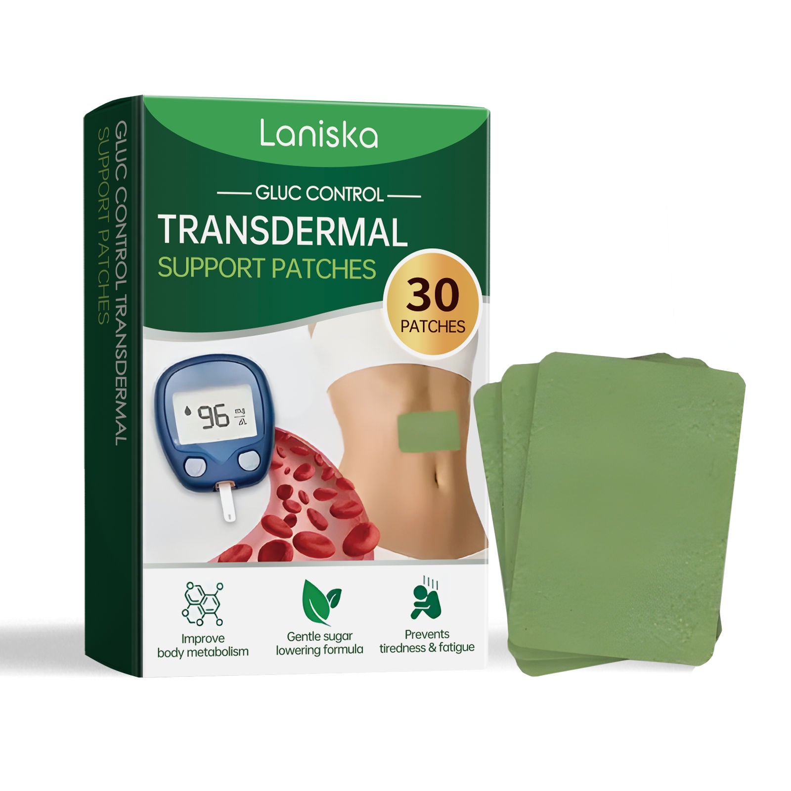 Body Care Patch, Natural Soothing Body Balance, Metabolism Boost, Daily Comfort ,30pcs