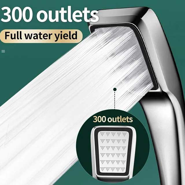 High Pressure Bathroom Shower Head for Powerful Water Output - Enhance Your Shower Experience