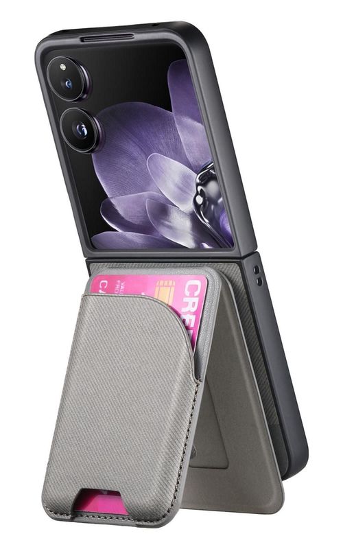 Twill Fabric Leather Skin Phone Case For Xiaomi Mix Flip