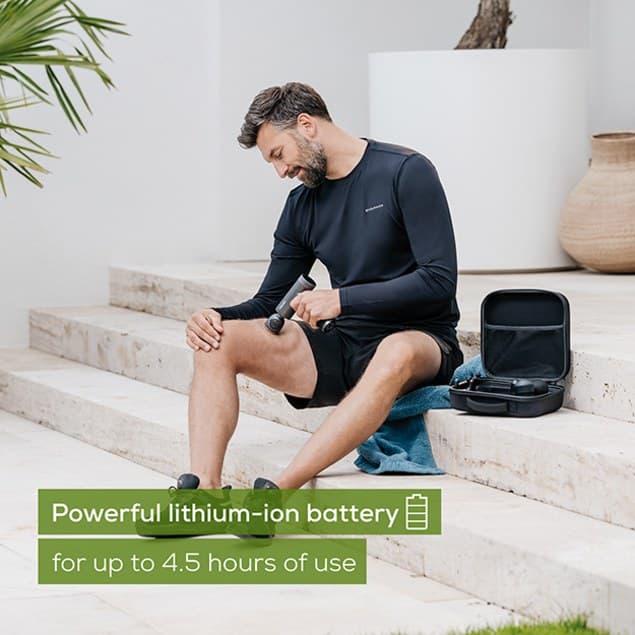 Beurer MG195 Muscle Massage Gun with Heat and Cold Function