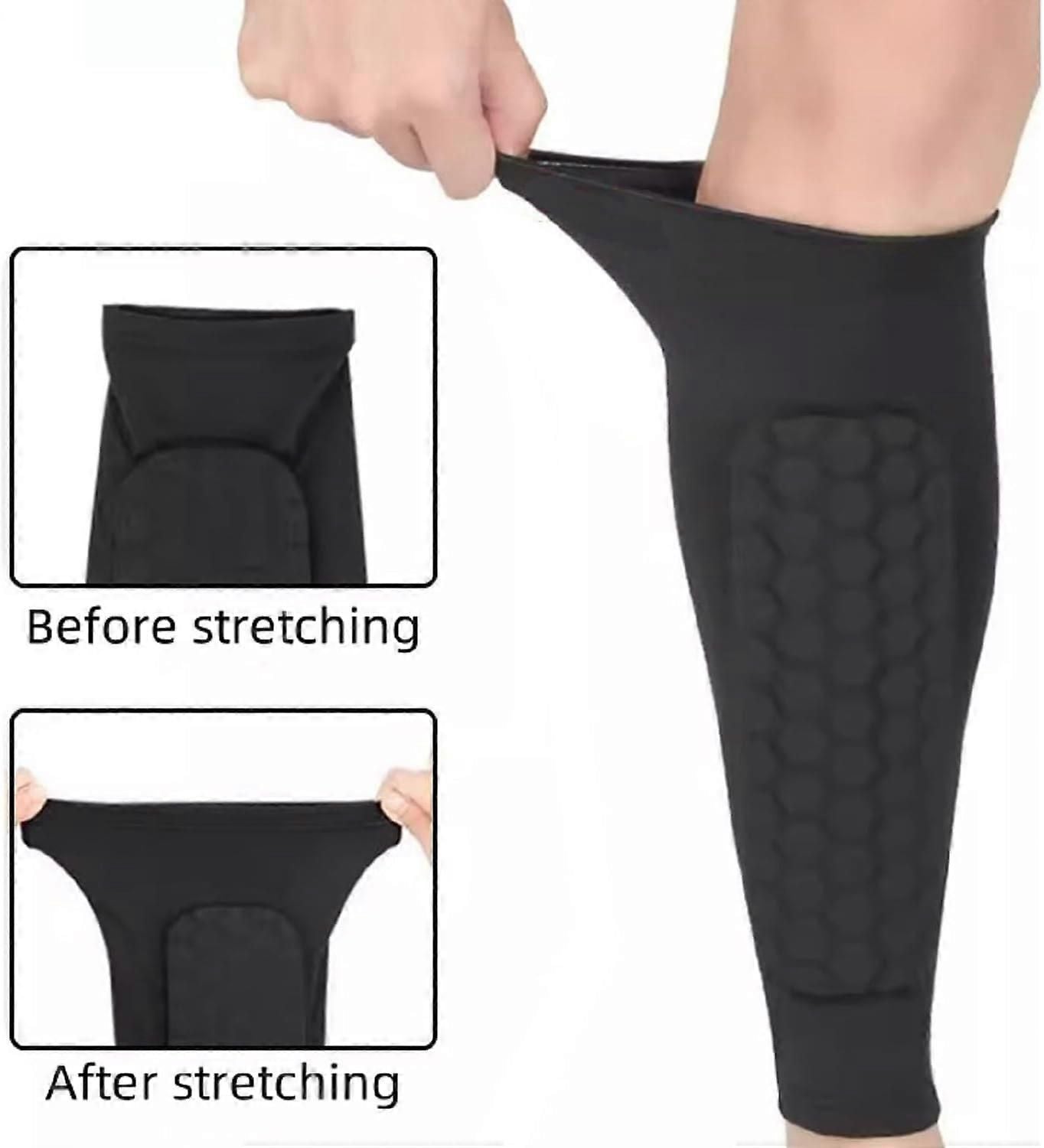 Shin Defender Guards For Football Soccer Youth Sizes 4-6 10-12 Years