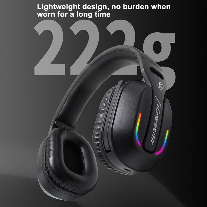 Head-mounted RGB Wireless Bluetooth Headset B500