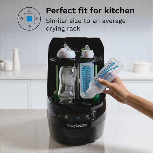 Bottle Washer Pro - All In One Washer, Sterilizer, Dryer - Premium Black
