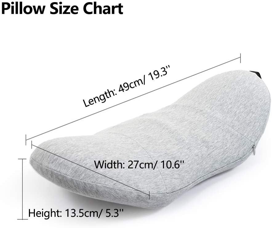Memory Foam Pillow Lumbar Support Low Back Pillow Pregnant Waist Pillows Protect Spine