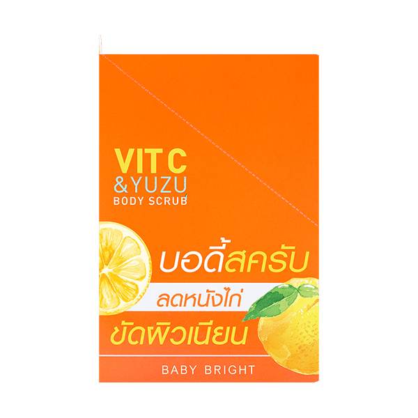 VIT C & YUZU BODY SCRUB 40G BABY BRIGHT (B)