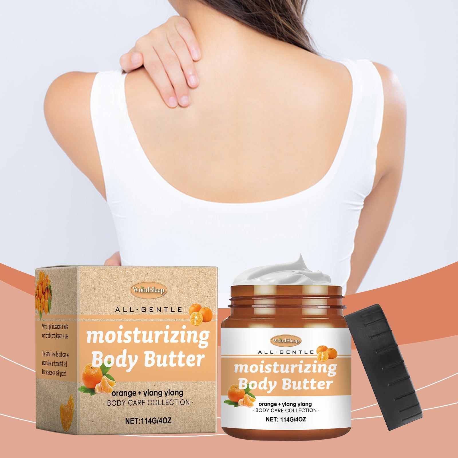 Citrus Body Lotion Moisturizer, Hydrating, Nourishing, Softening, Refreshing Skin Care ,114g