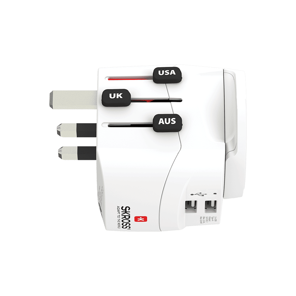 Skross 1302470 Pro Light Usbworld(2Xa)Multiadaptersusb