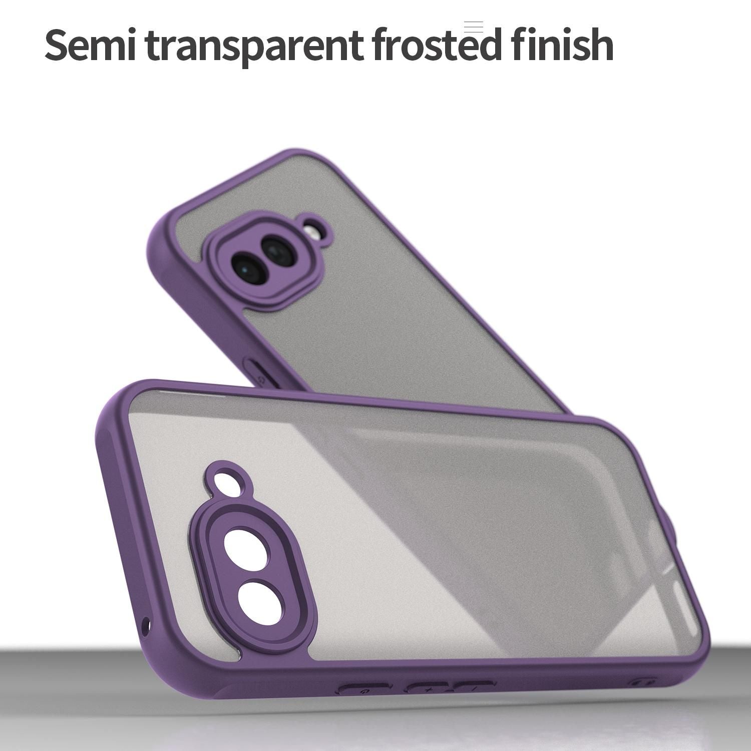 TPU Hybrid PC Frosted Phone Case For Google Pixel 9a