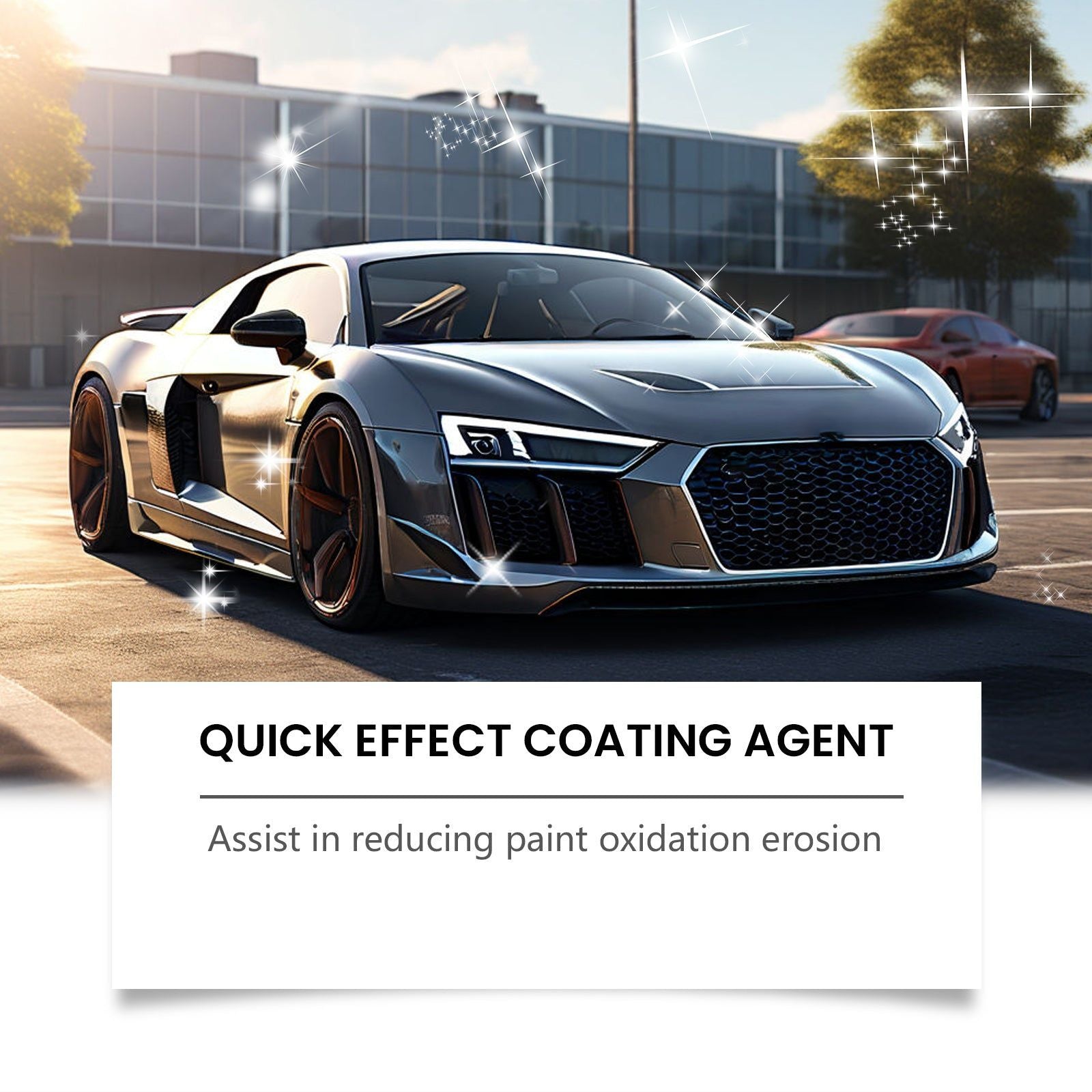 Car Coating Spray, Anti-Fouling & Maintenance, Glossy Nano Sealant, Dirt-Resistant Car Care ,100ml