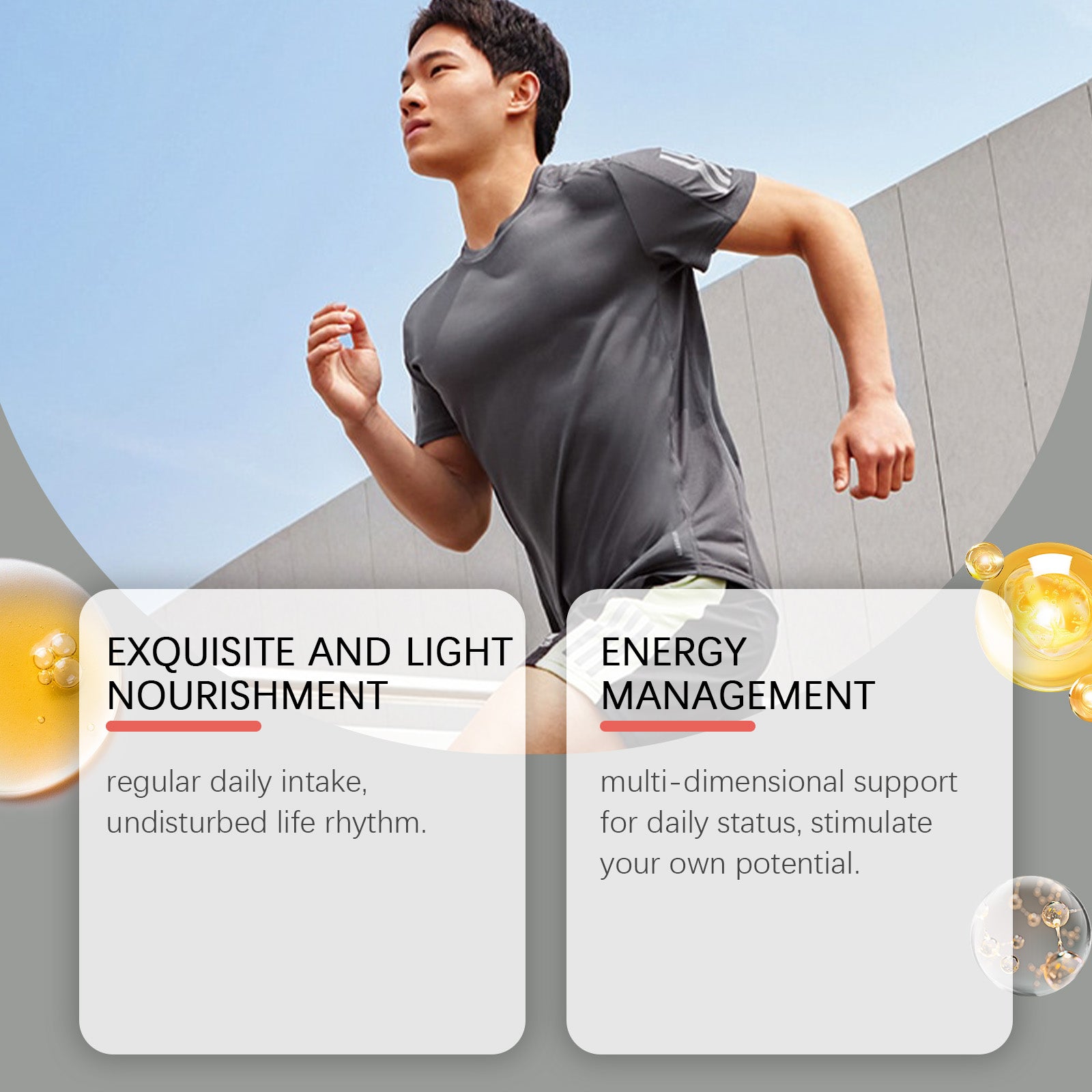 Boost Energy and Body Care with NAD+ Capsules, Daily Vitality Support ,60pcs