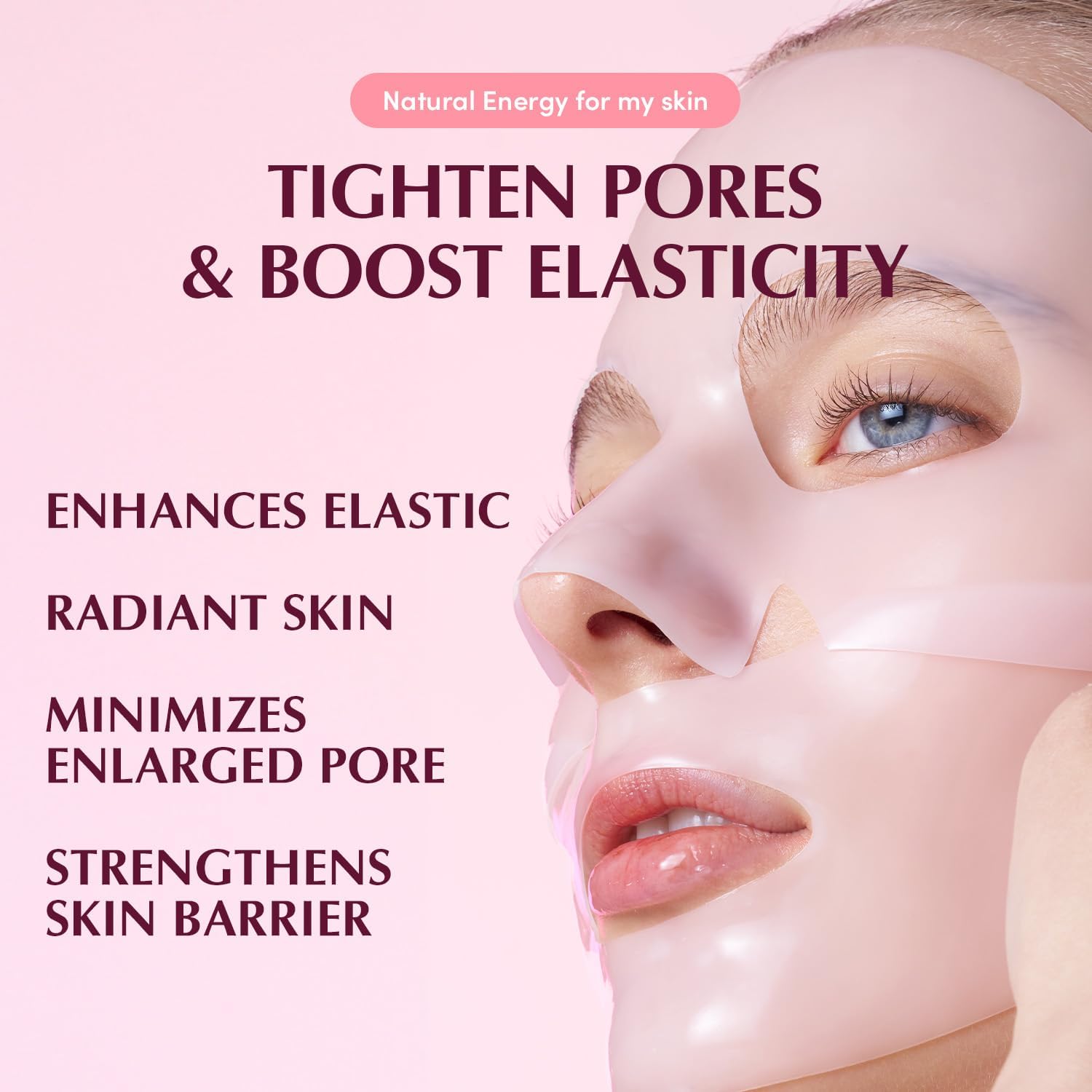 Eqqualberry Collagen Pore-Tight Up Hydrogel Mask 30G | 4Sheets