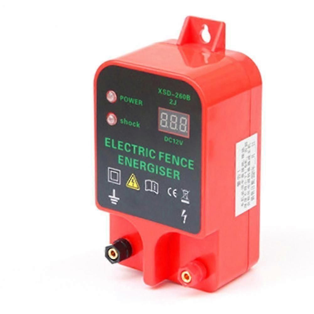 Electric Fence Controller High Voltage Pulse Livestock Security System