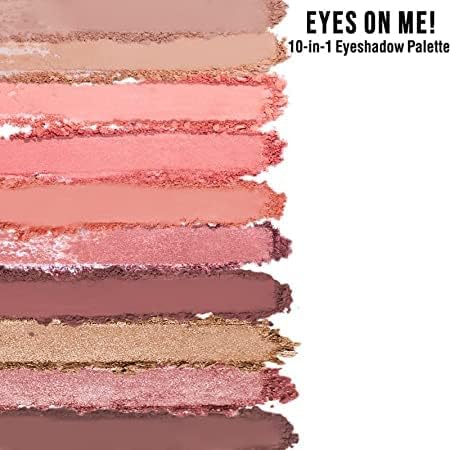 Nykaa Eyes On Me! 10in1 Eyeshadow Palette  Smokey at 8!