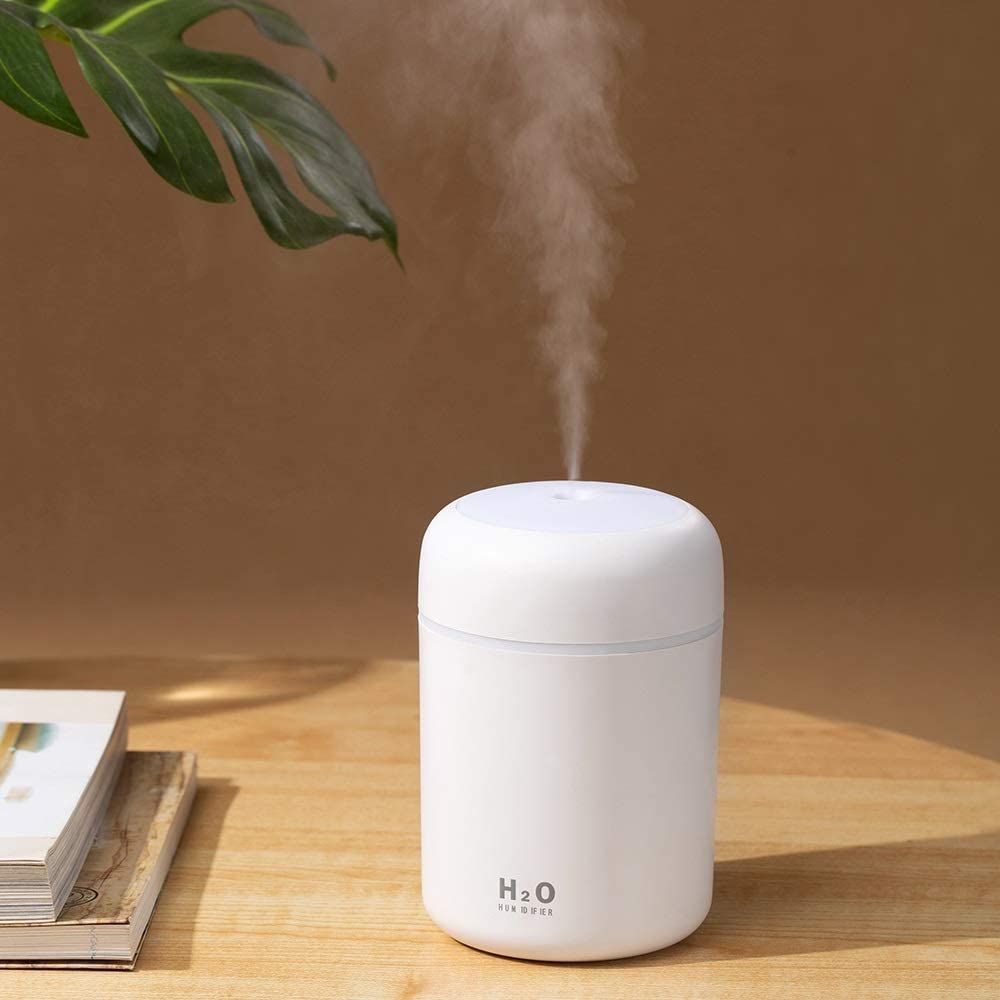 Portable Humidifier 300ml Mini Air Purifier USB Ultrasonic Dazzle Cup Aroma Diffuser
