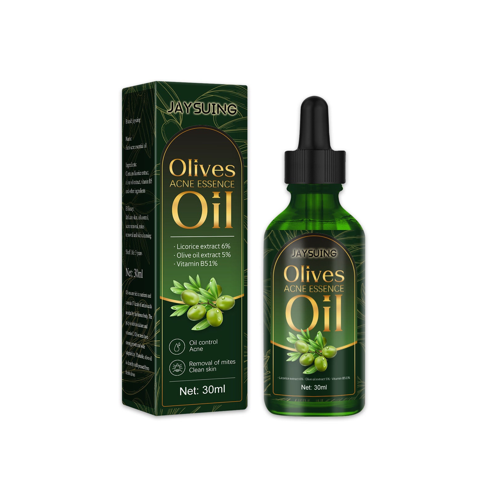 Acne Essential Oil, Remove Mites, Moisturize, Fade Red, Clear Skin ,30ml