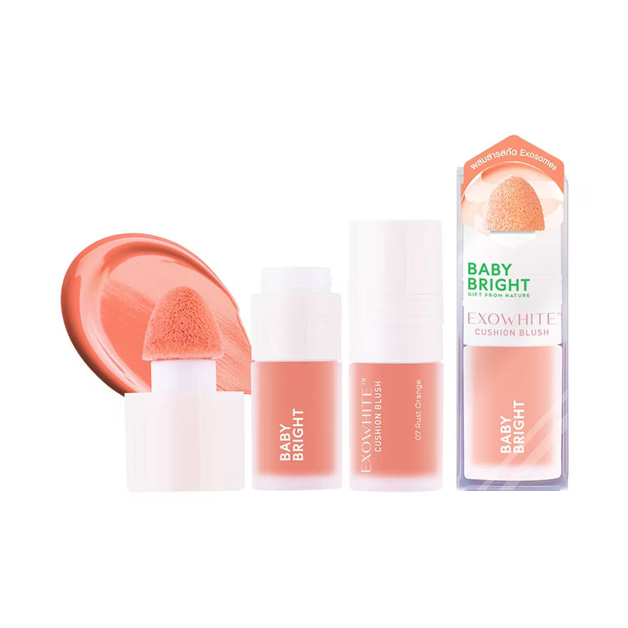 Exowhite Cushion Blush 4ml Baby Bright (M) 07 Rust Orange