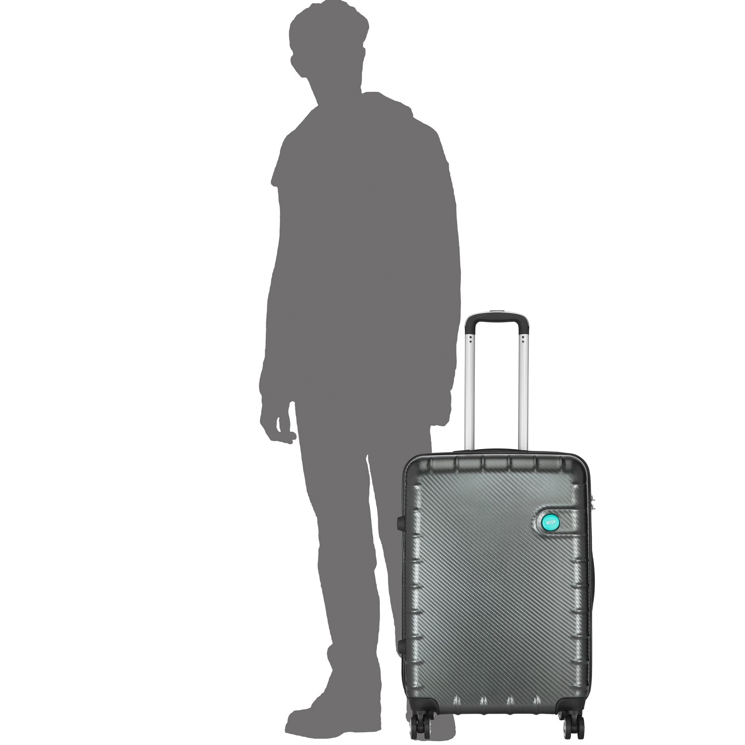 VIP LISBON 4 Wheel Luggage Bag