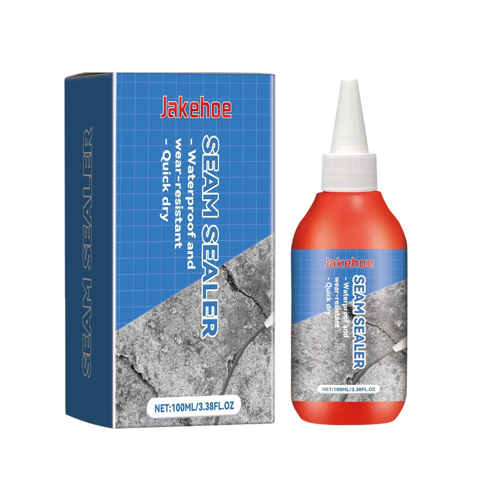 Transparent Waterproof Sealant for Tiles, Flexible, Leak Proof, Easy to Apply ,100ml