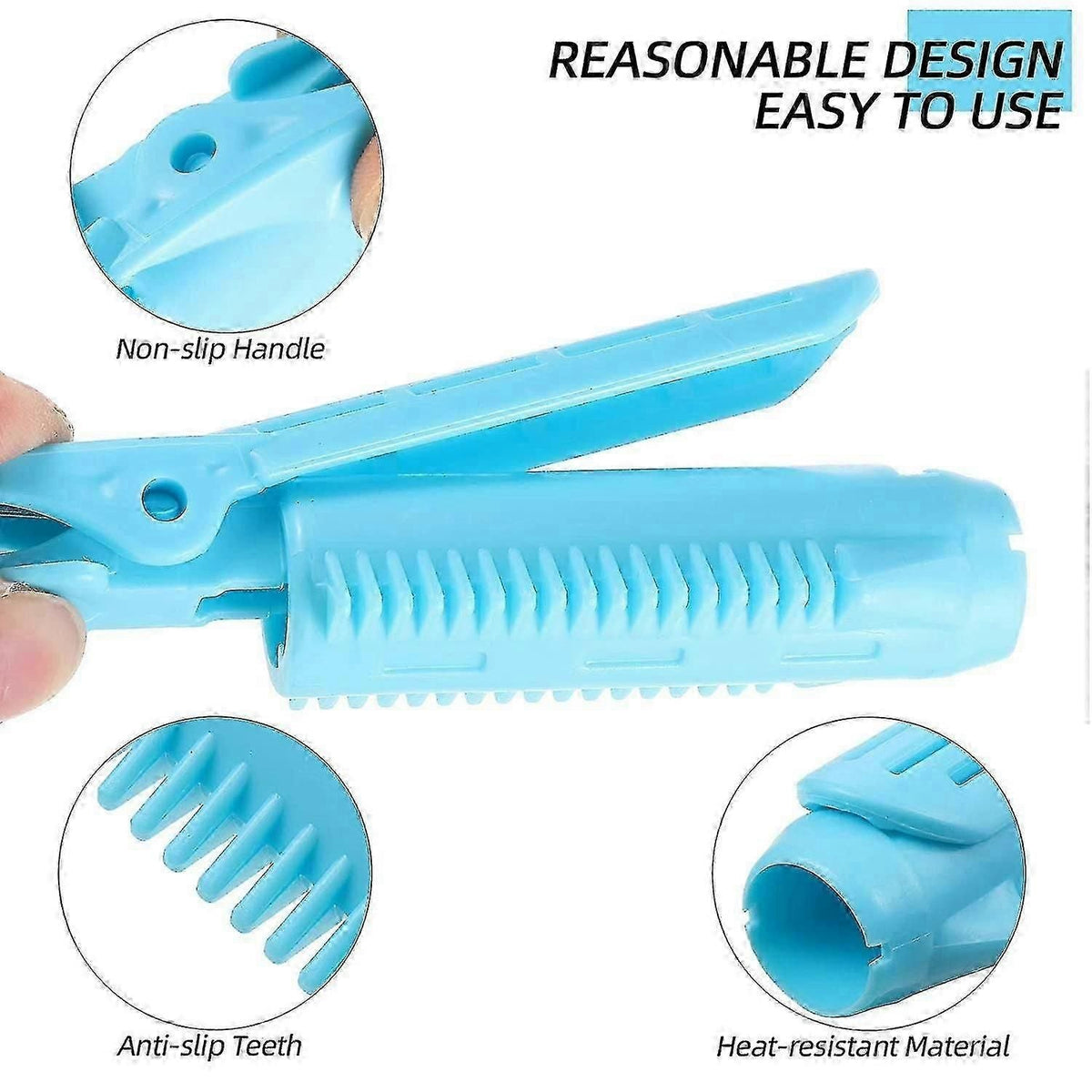9pcs Hair Root Clips, Volumizing Self Grip Volume Hair Curler