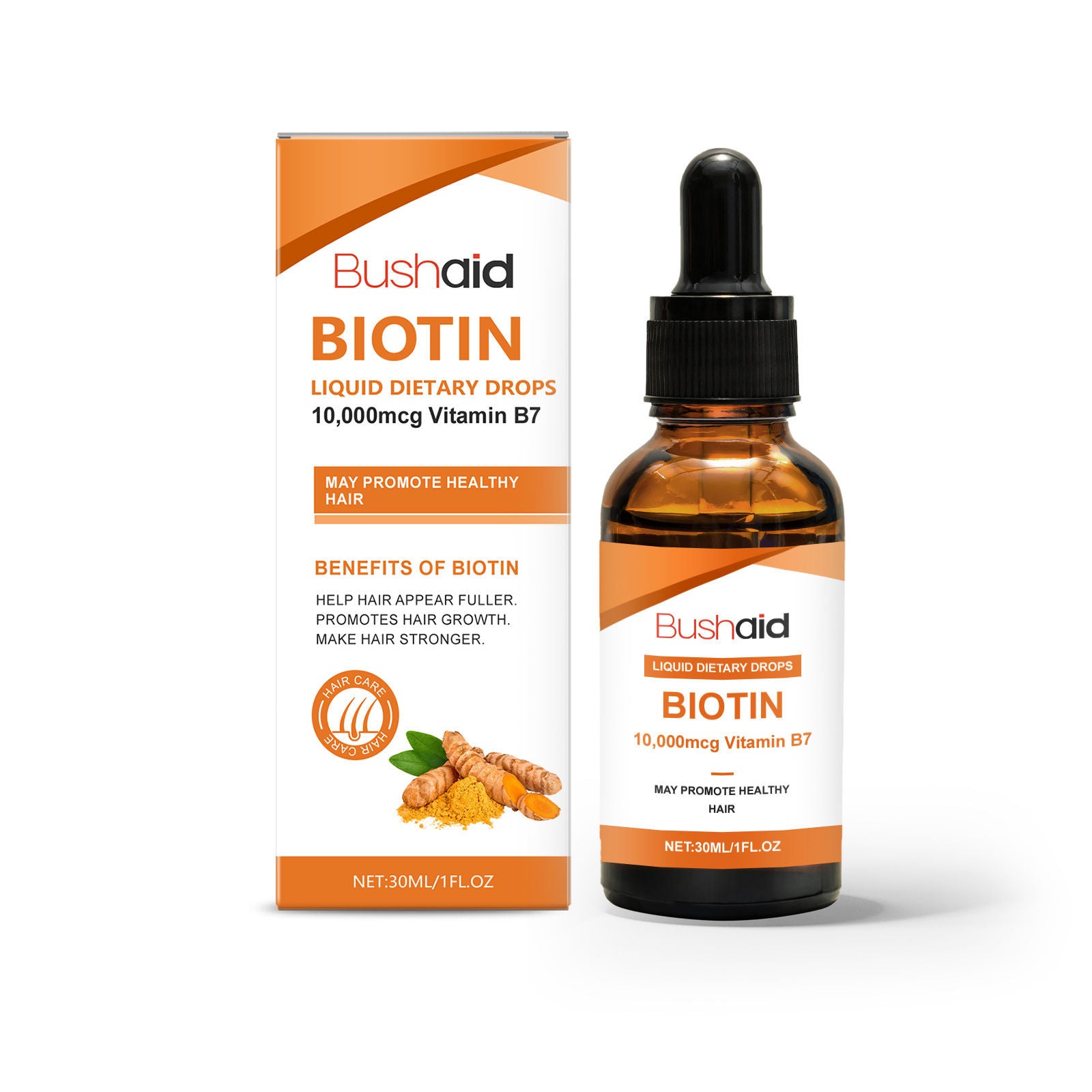 Boost Hair Growth with Biotin Drops, Body Care, Scalp Health, Natural Hair Support ,30ml