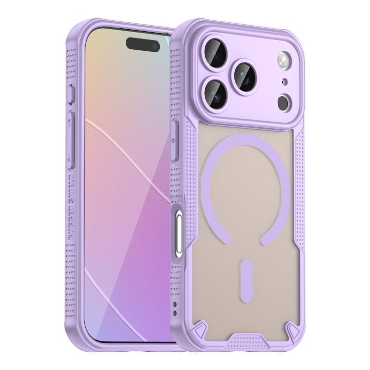 For iPhone 18 Pro Max / iPhone 17 Pro Max Armor Glaze MagSafe Magnetic Phone Case