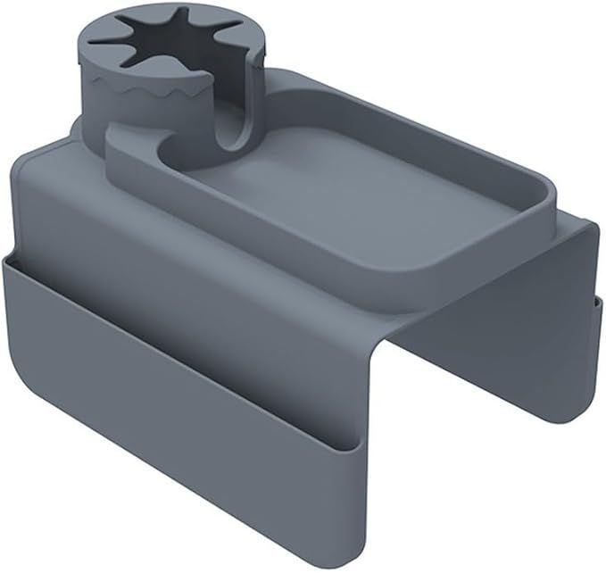 Silicone Sofa Cup Holder Armrest Tray with Storage Pockets  for Drinks Snacks Phone