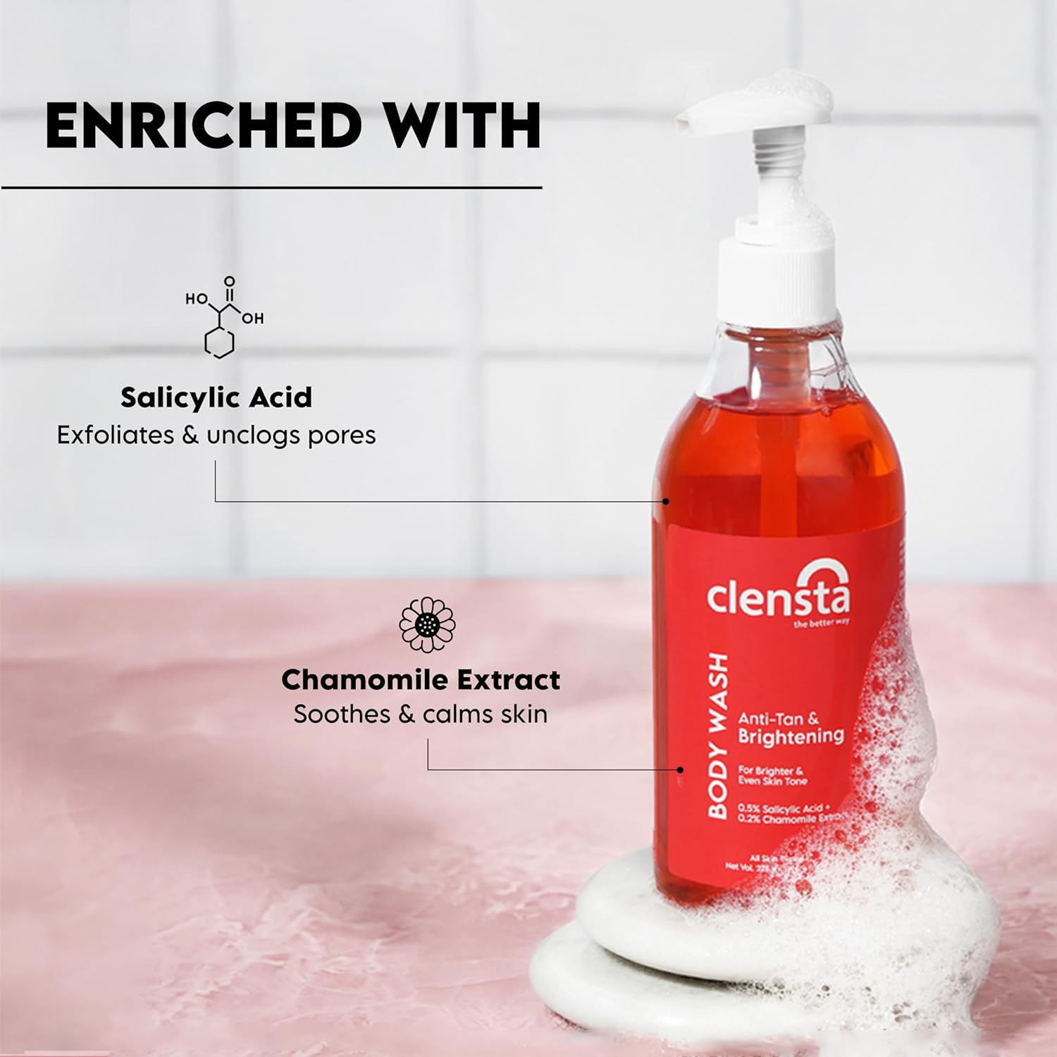 جل الاستحمام المضاد للتسمير من كلينستا 275 مل (CLP002)