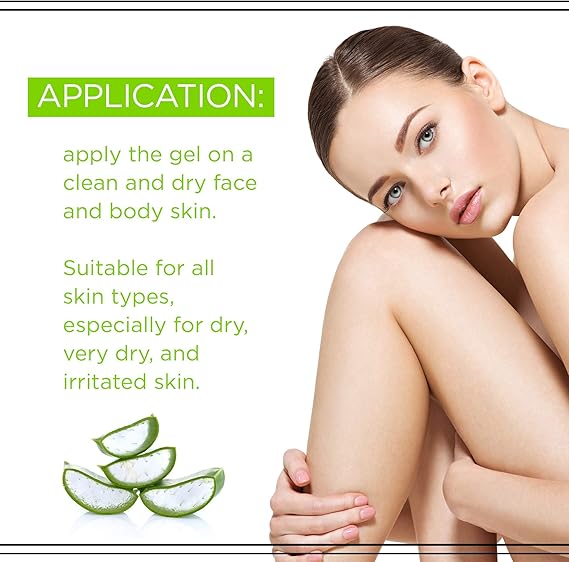 Ev 99% Nat Aloe Vera Tea Tree Oil Body & Face Gel 250Ml