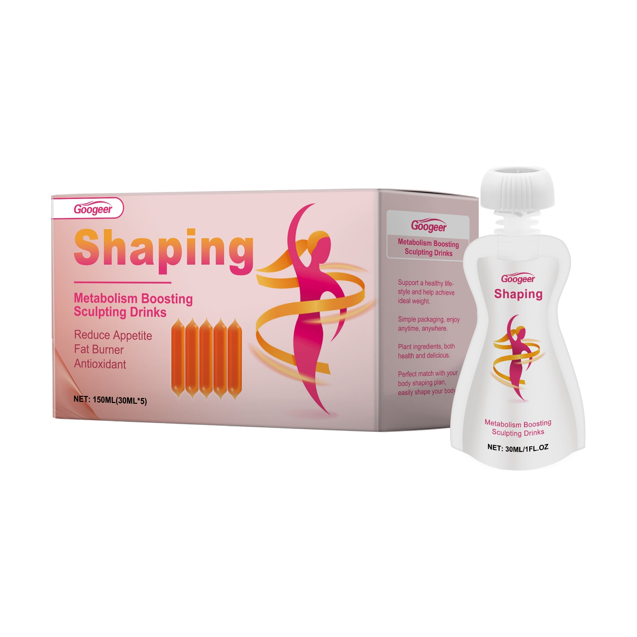 Boost Your Body Care, Metabolism & Fat Burn, Sculpting Drinks for Weight Loss ,1 set