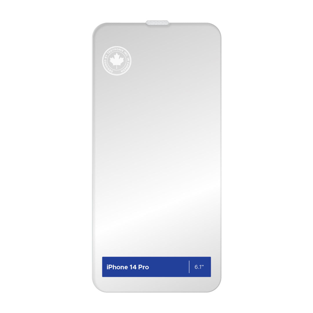 Levelo Anti-Static Clear Twice Tempered Screen Protector For iPhone 14 / 13 / 12/ 11 Pro / Pro Max, Twice Tempered Glass Material