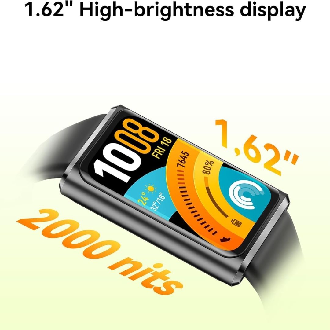 Huawei Band 11 Pro Smartwatch with GPS, Aluminium Alloy Case, Large 1.62Inch Display, Heart Rate