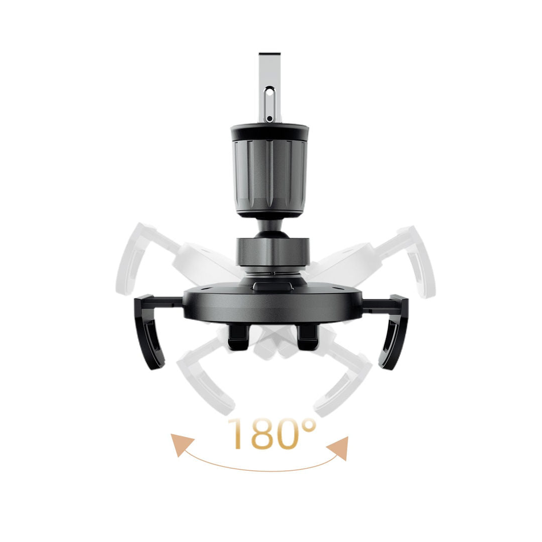 DUDAO F2+ Phone Holder for Air Vent, Clamp, Black