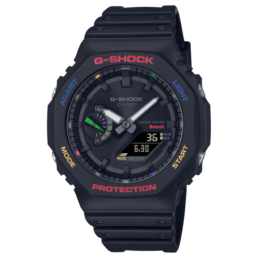 ساعة كاسيو G-SHOCK GA-B2100 ذات الشاشة التناظرية والرقمية