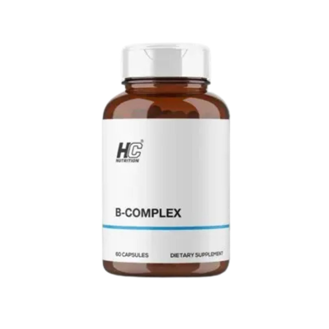 HC Nutrition Vitamin B-Complex 500 mg, 60 Capsules