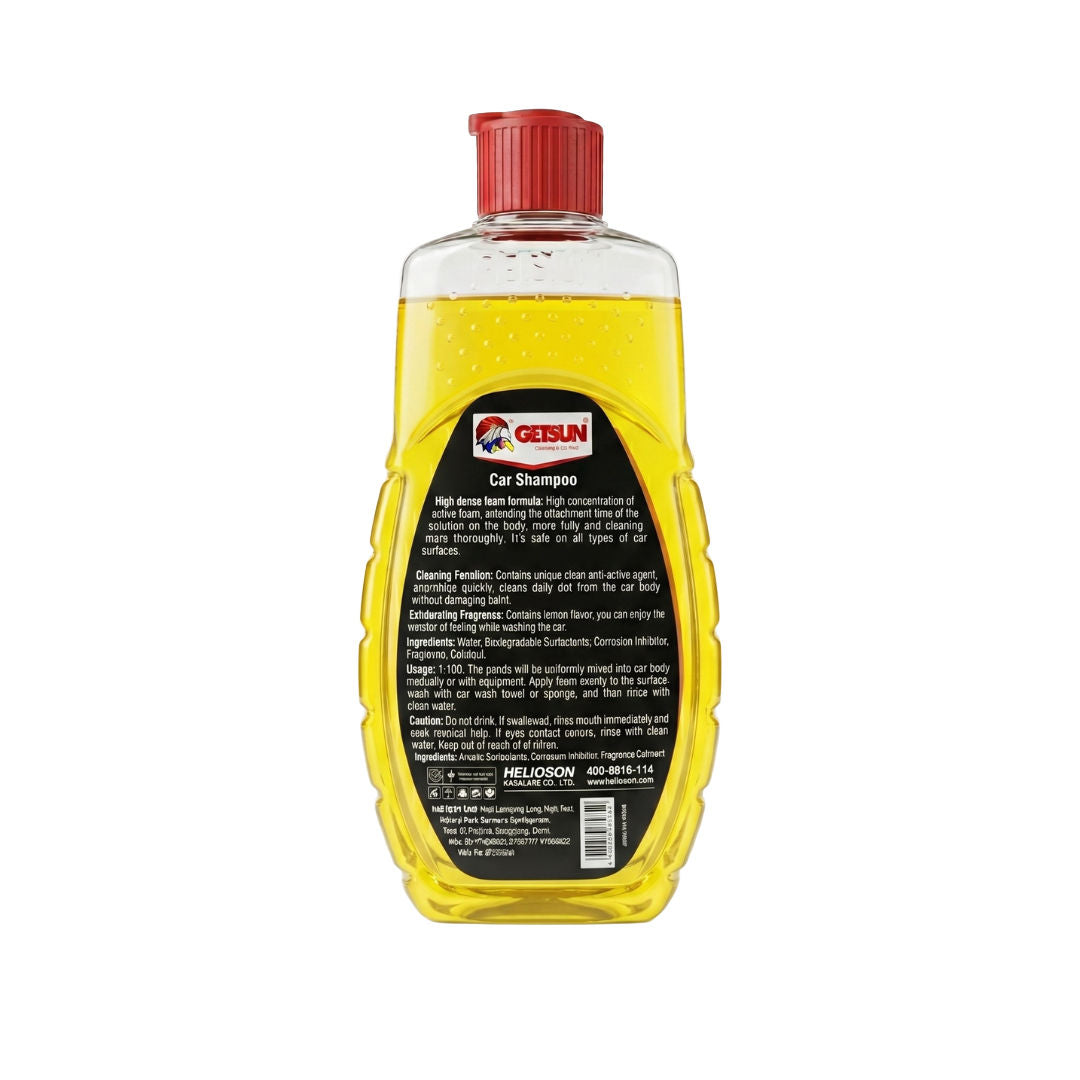 Getsun Deluxe Car Shampoo Super Cleaner, 500 ml