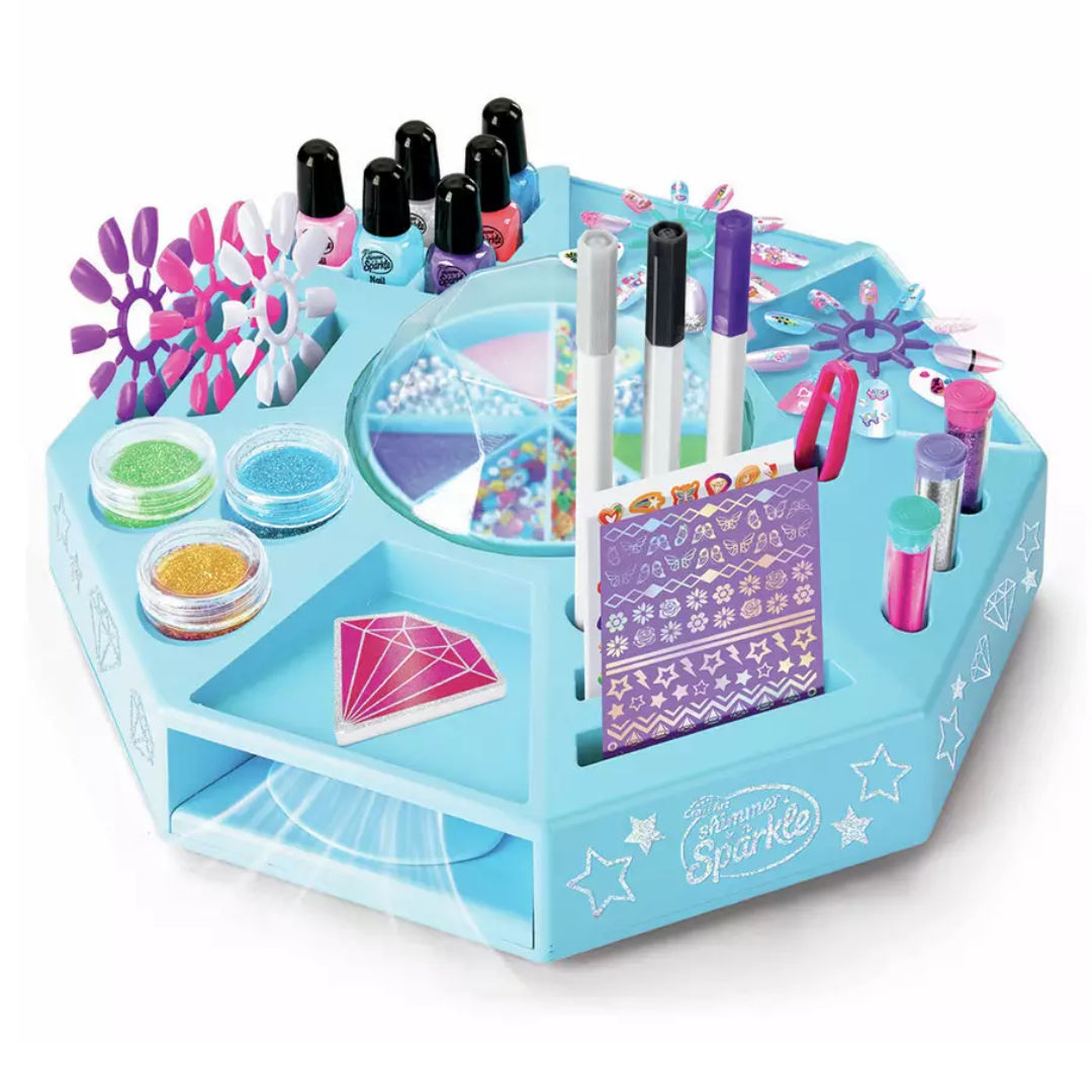 Cra-Z-Art Shimmer n Sparkle All-in-One Nail Art Studio Kit