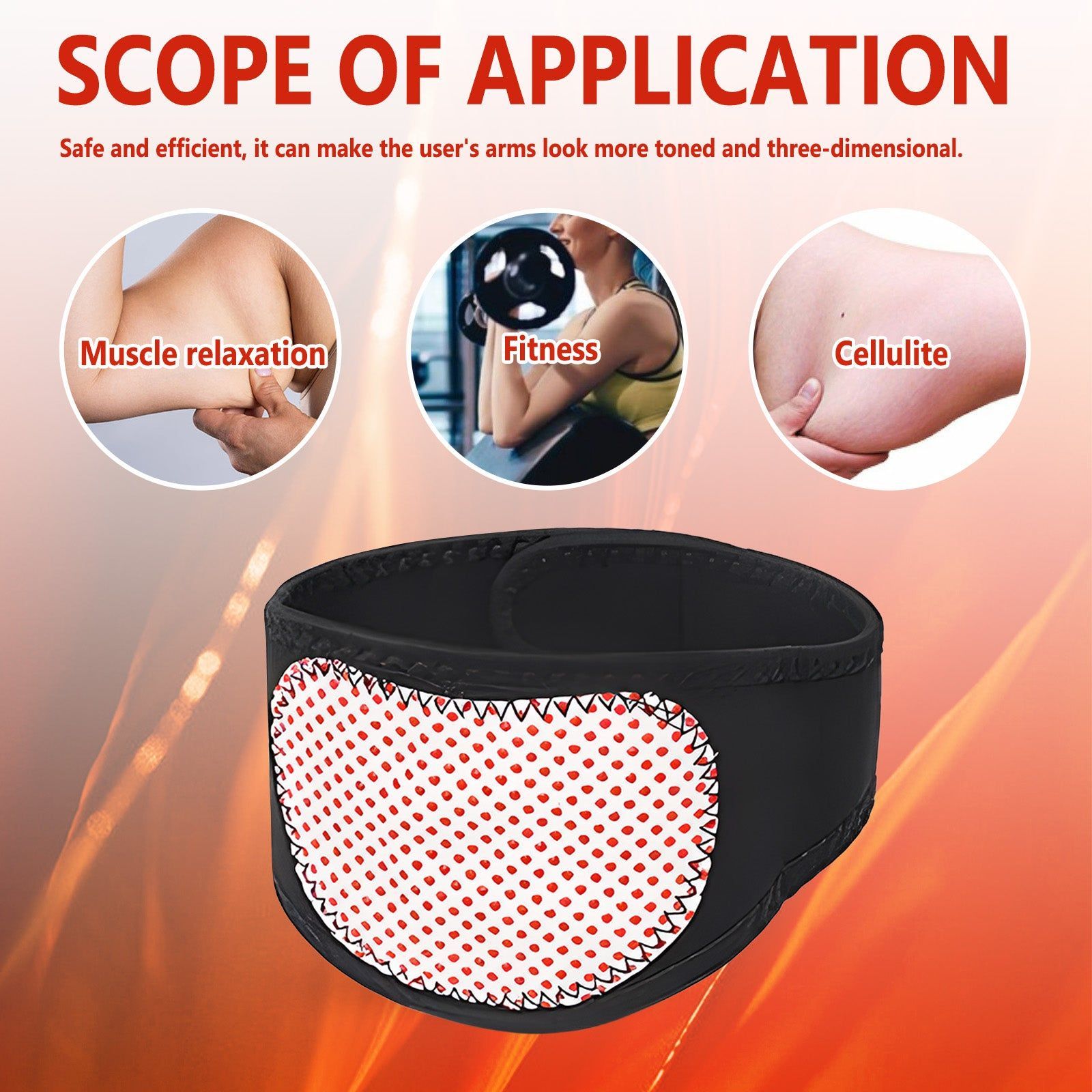 Arm Trimmers for Firming and Shaping, Slimming, Fat Burning, Lightweight Elastic Cuffs ,1pcs