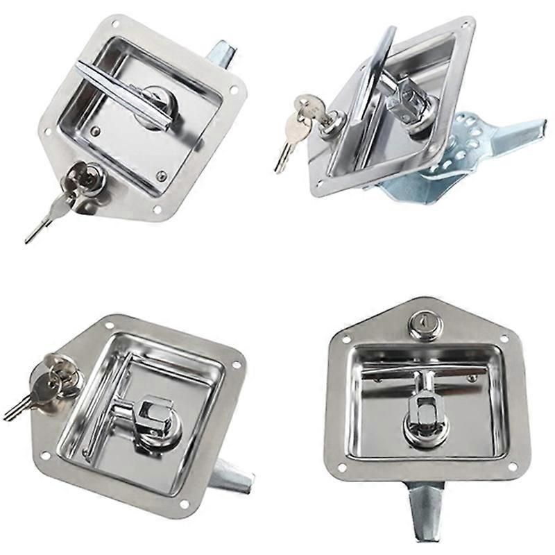 4Pack Stainless Steel Car Trailer Door Latch