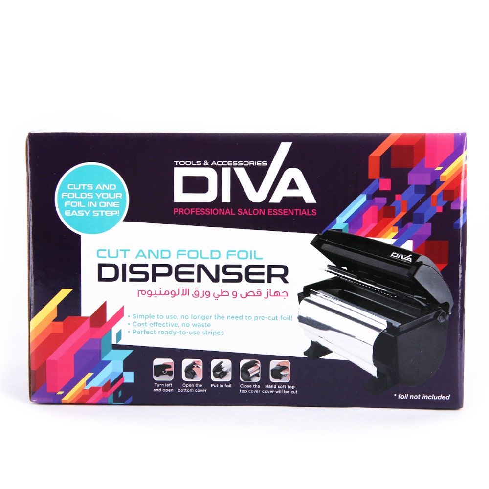 Diva Foil Dispenser, Black