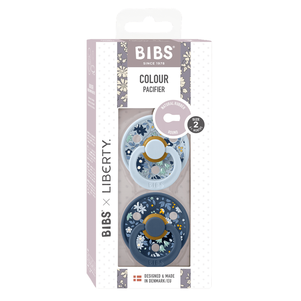 Bibs-Liberty 2 Pack Colour Latex Size 2-Chamomille/Baby blue